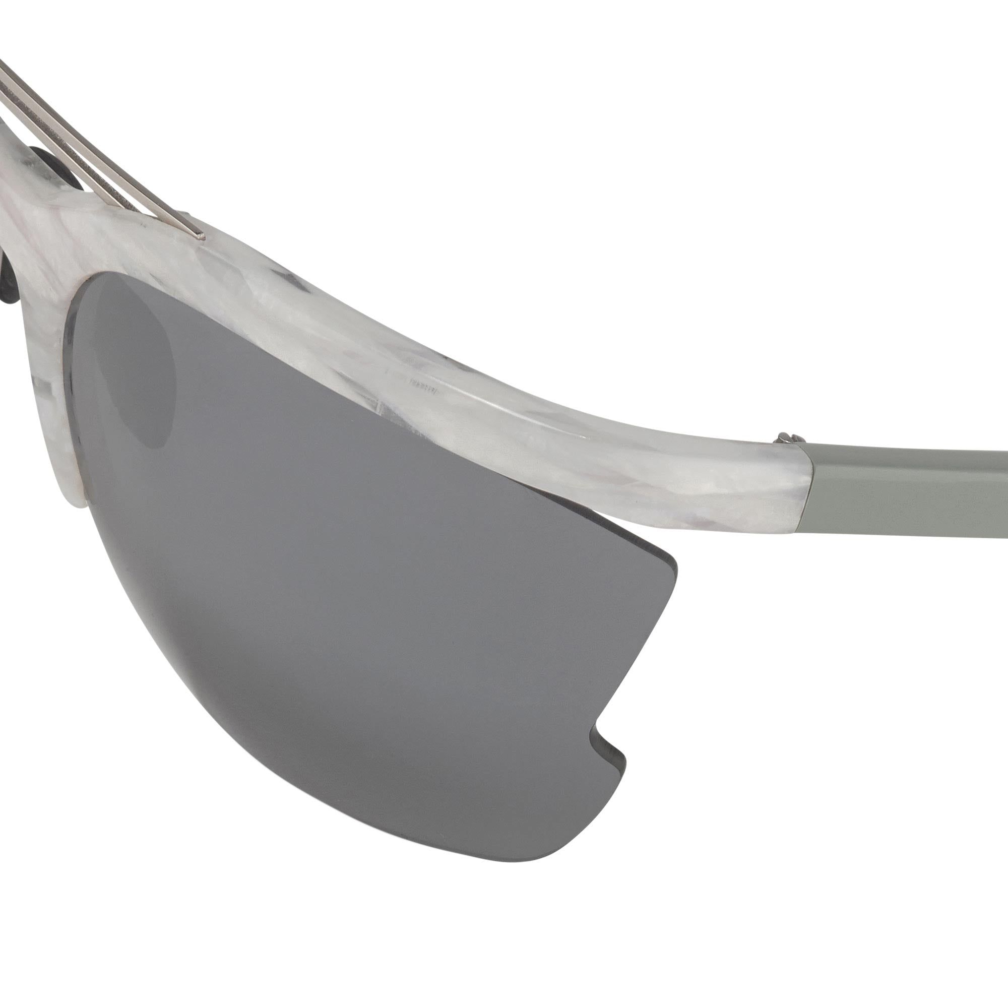 Prabal Gurung Sunglasses Special White Horn and Blue