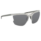 Prabal Gurung Sunglasses Special White Horn and Blue