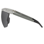 Prabal Gurung Sunglasses Special White Horn and Blue