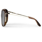 Prabal Gurung Sunglasses Oversized Tortoiseshell and Silver