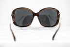 Prabal Gurung Sunglasses Oversized Tortoiseshell and Silver