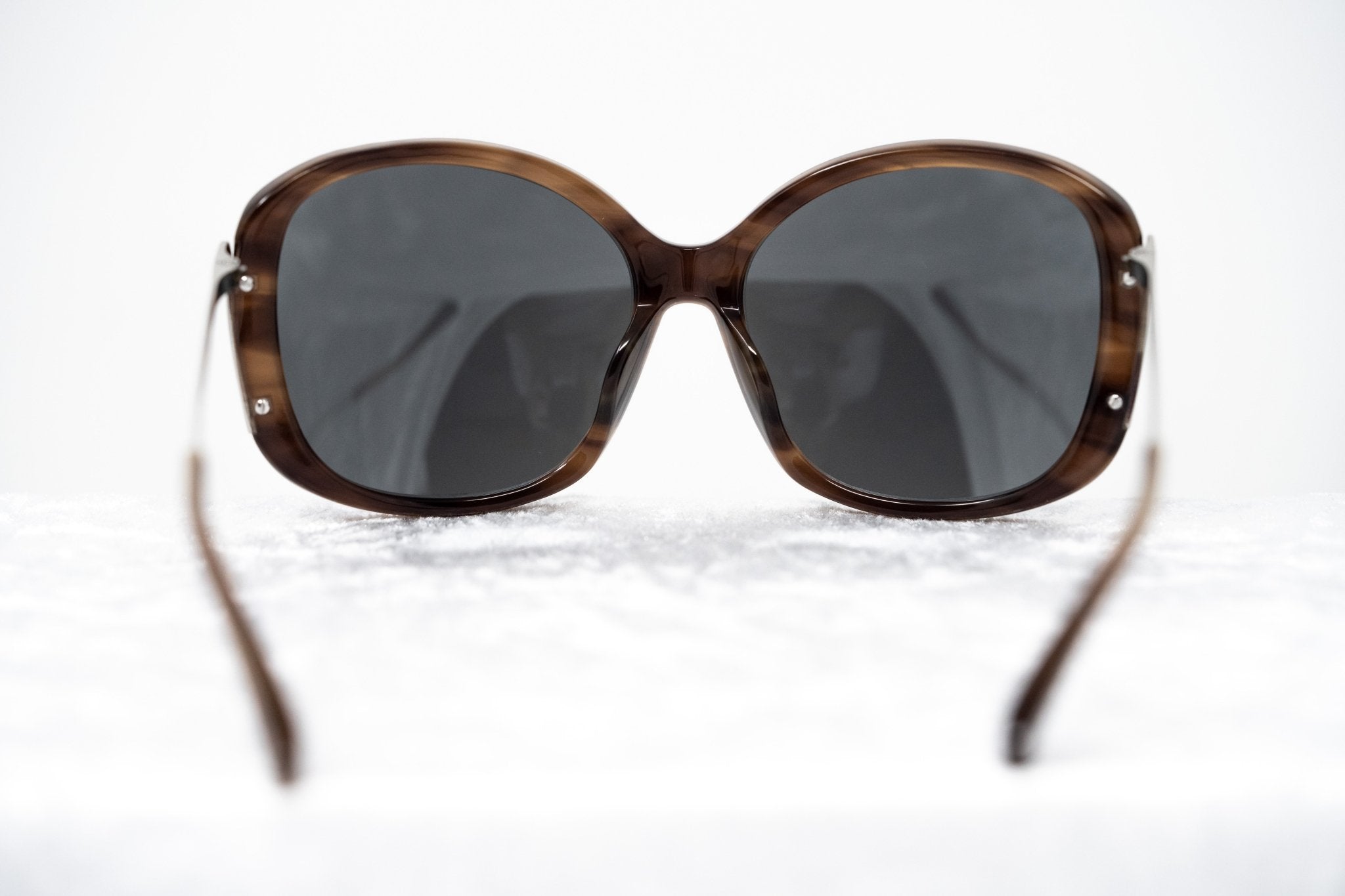 Prabal Gurung Sunglasses Oversized Tortoiseshell and Silver