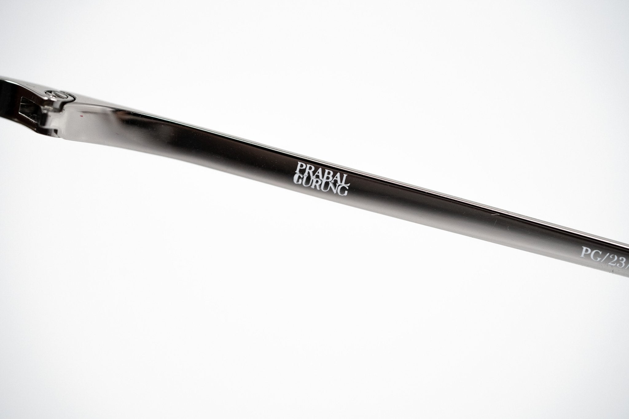 Prabal Gurung Sunglasses Oversized Tortoiseshell and Silver