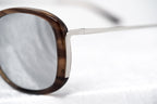 Prabal Gurung Sunglasses Oversized Tortoiseshell and Silver