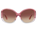 Prabal Gurung Sunglasses Oversized Pink