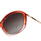 Prabal Gurung Sunglasses Oversized Red and Grey