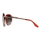 Prabal Gurung Sunglasses Oversized Red and Grey