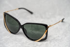Prabal Gurung Sunglasses Rectangular Black and Grey