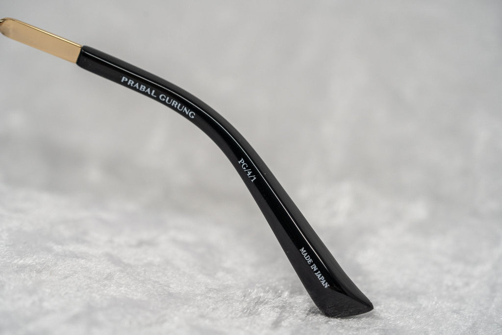 Prabal Gurung Sunglasses Rectangular Black and Grey