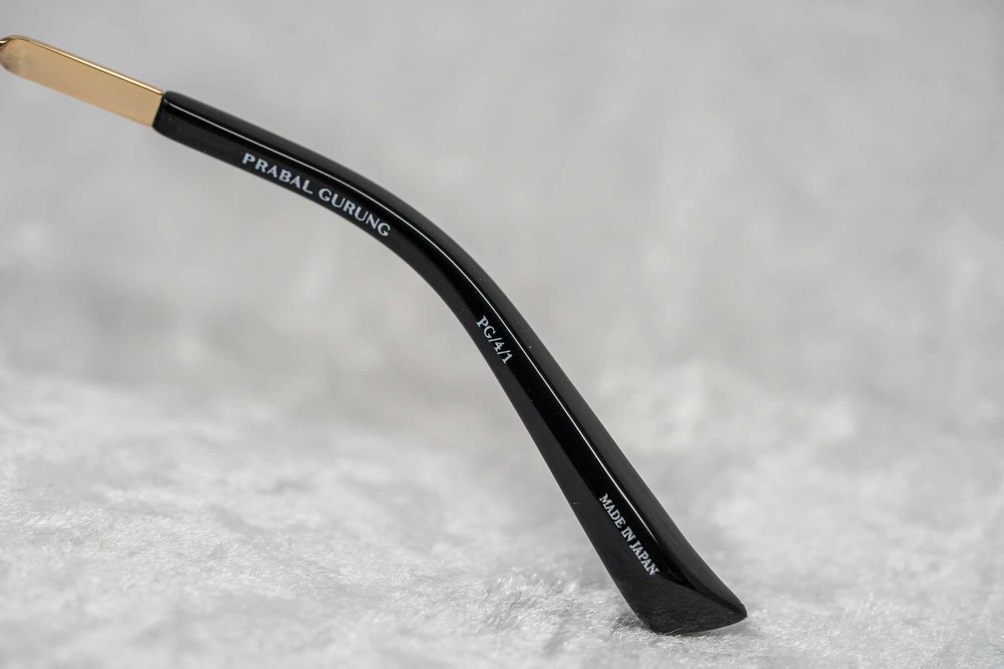 Prabal Gurung Sunglasses Rectangular Black and Grey