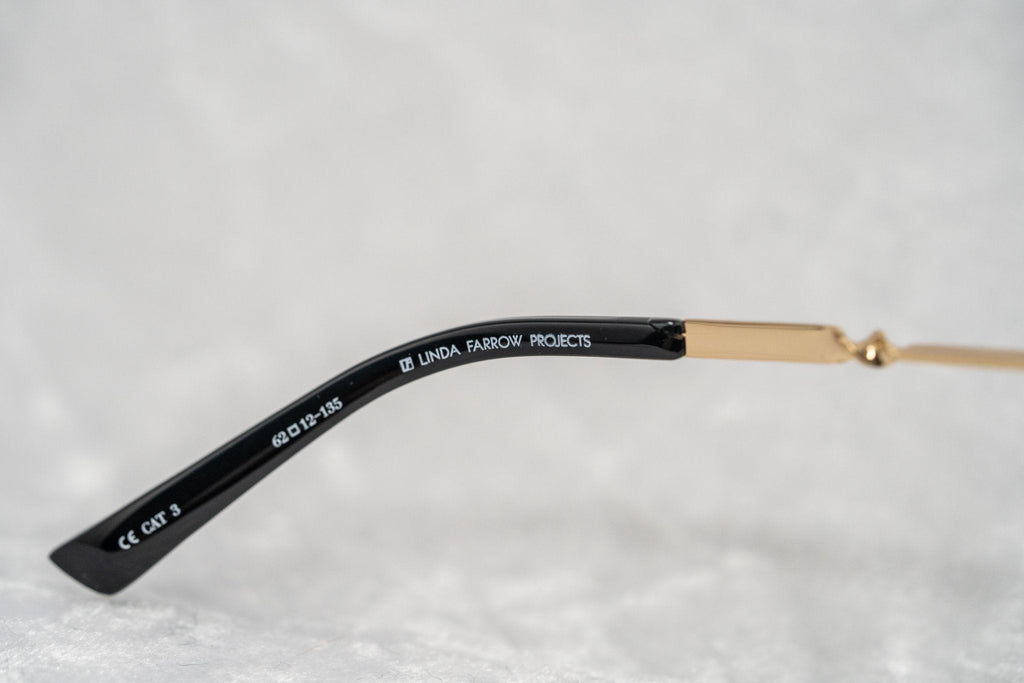 Prabal Gurung Sunglasses Rectangular Black and Grey