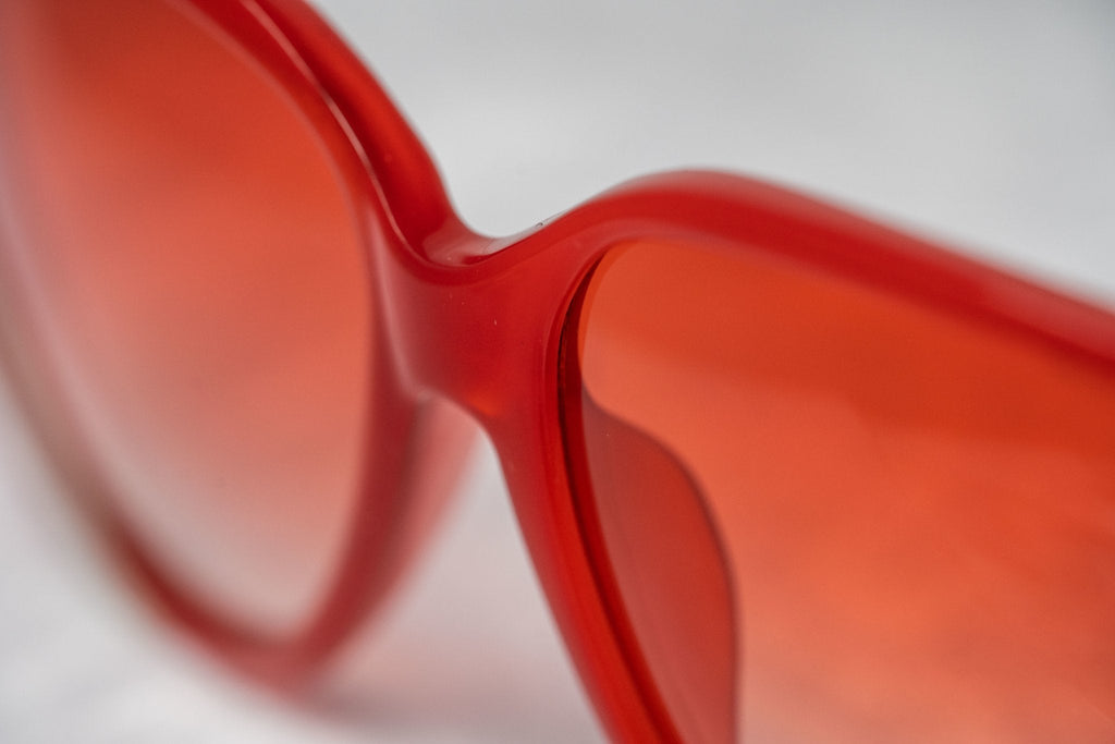 Prabal Gurung Sunglasses Rectangular Red