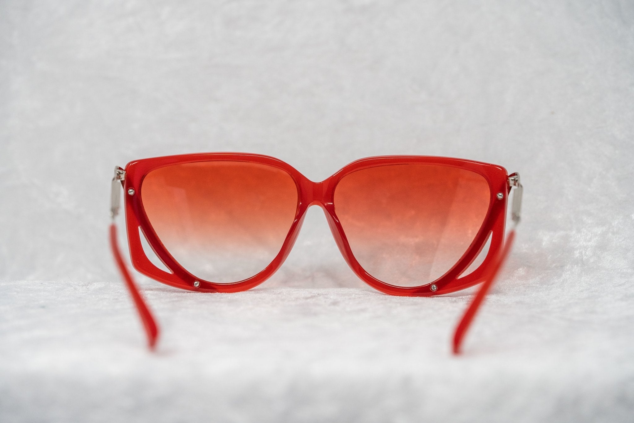Prabal Gurung Sunglasses Rectangular Red