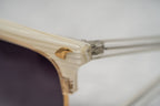Prabal Gurung Sunglasses Rectangular White and Purple