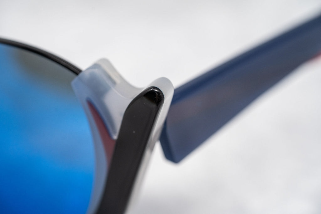 Prabal Gurung Sunglasses Round Black and Blue