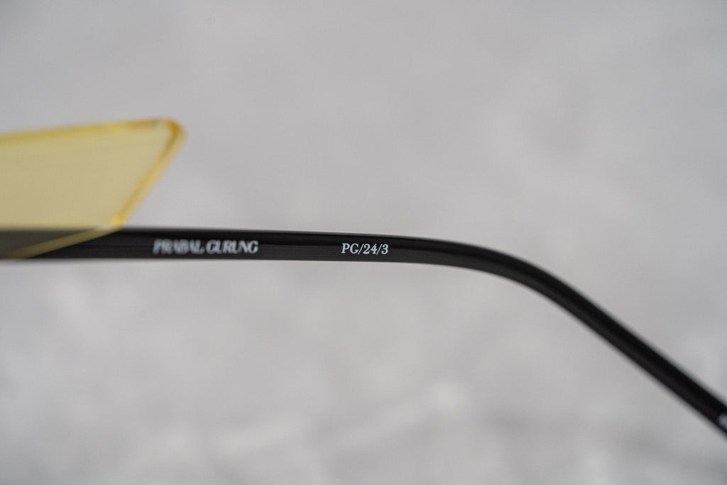 Prabal Gurung Sunglasses Round Ivory and Grey