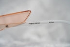 Prabal Gurung Ladies Sunglasses Round Crimson and Grey
