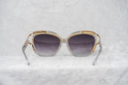 Prabal Gurung Sunglasses Square Olive and Grey