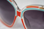 Prabal Gurung Sunglasses Square Red and Grey