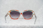 Prabal Gurung Sunglasses Square Red and Grey