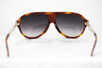 Prabal Gurung Sunglasses Dark Brown Tortoise Shell and Grey