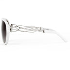 Prabal Gurung Sunglasses White and Grey