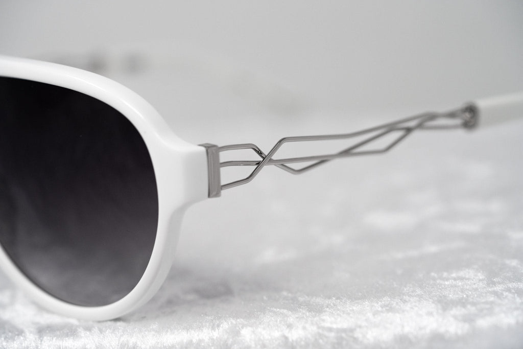 Prabal Gurung Sunglasses White and Grey