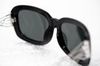 Prabal Gurung Sunglasses Rectangle Black and Grey