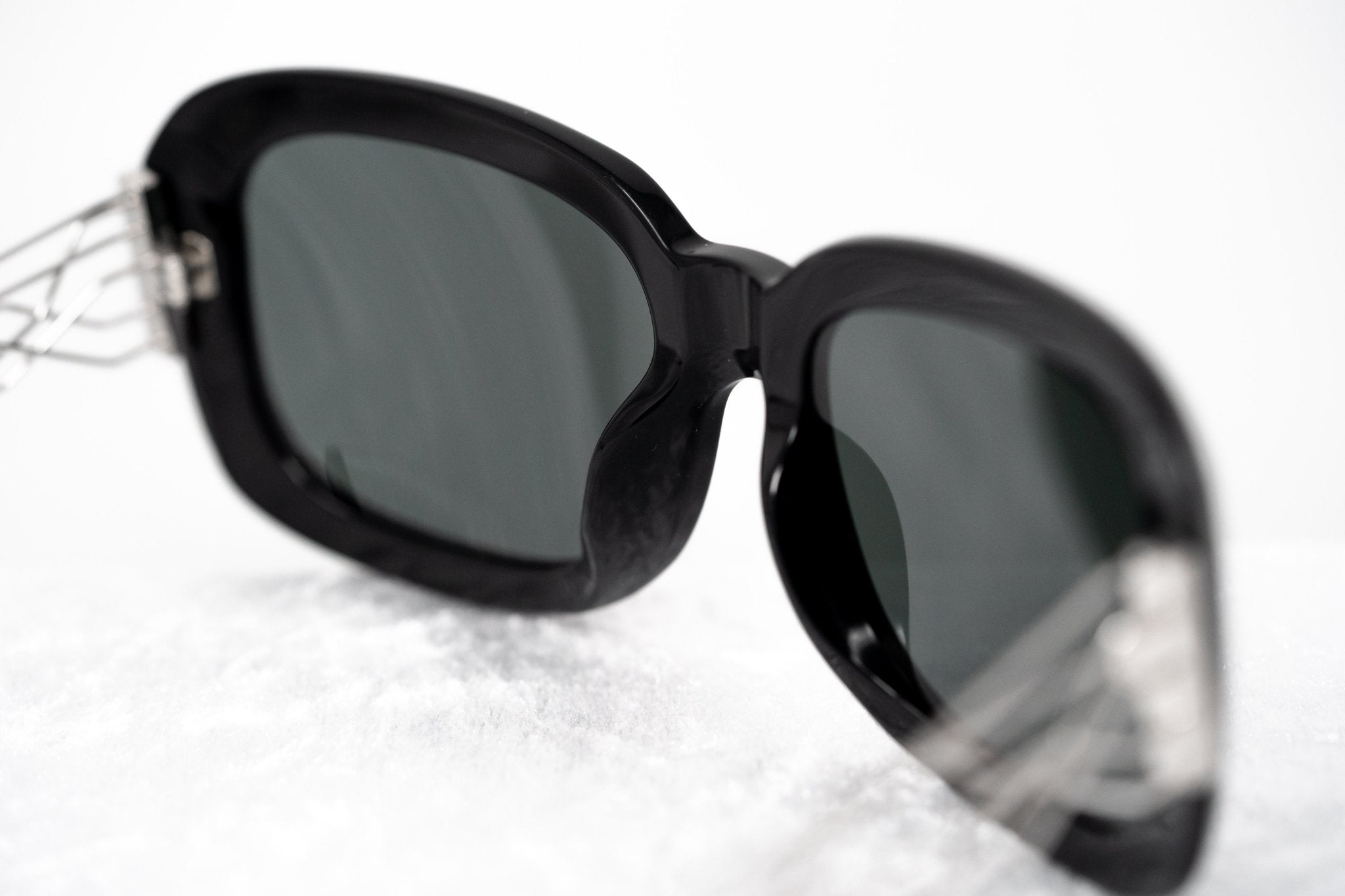Prabal Gurung Sunglasses Rectangle Black and Grey