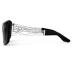 Prabal Gurung Sunglasses Rectangle Black and Grey