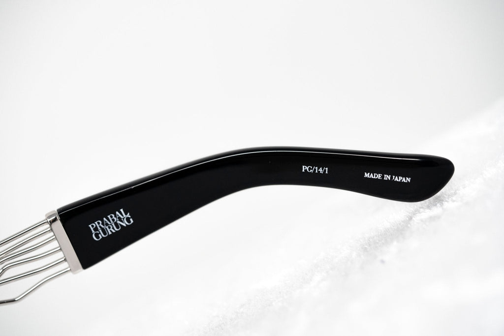 Prabal Gurung Sunglasses Rectangle Black and Grey