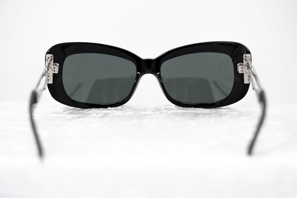 Prabal Gurung Sunglasses Rectangle Black and Grey