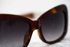 Prabal Gurung Sunglasses Rectangle Tortoise Shell and Grey