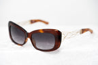 Prabal Gurung Sunglasses Rectangle Tortoise Shell and Grey