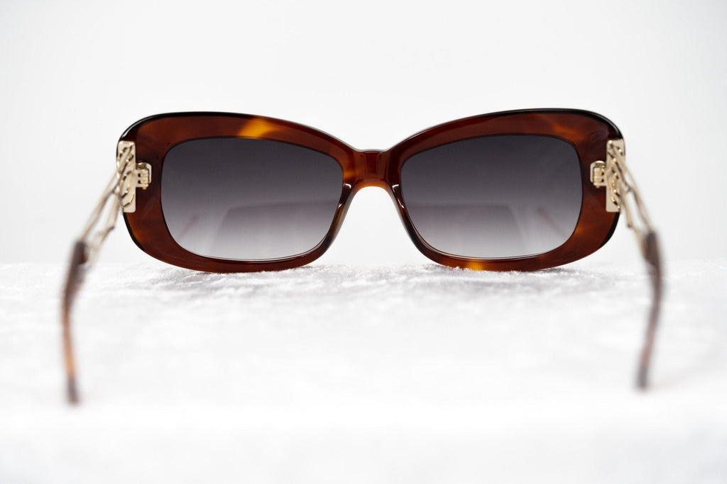 Prabal Gurung Sunglasses Rectangle Tortoise Shell and Grey