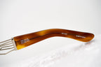 Prabal Gurung Sunglasses Rectangle Tortoise Shell Acetate and Grey