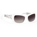 Prabal Gurung Sunglasses Rectangle White and Grey