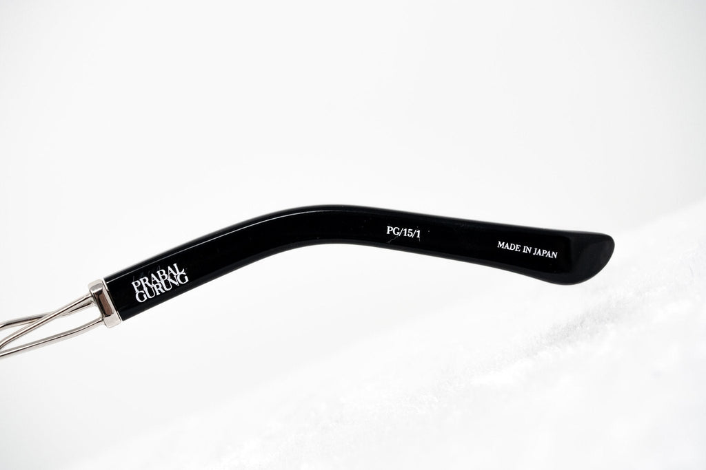 Prabal Gurung Sunglasses Round Black and Grey