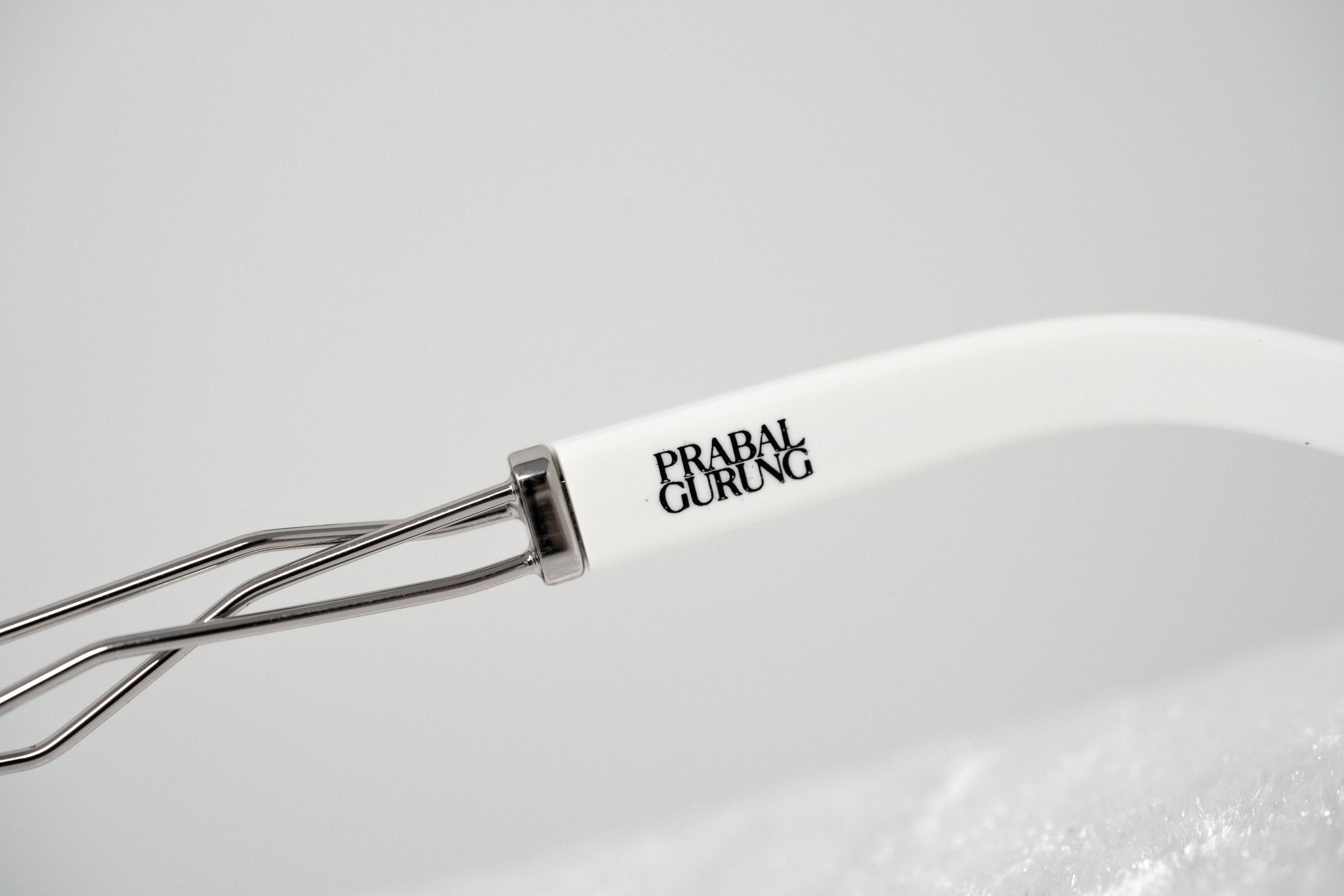 Prabal Gurung Sunglasses Round White and Grey