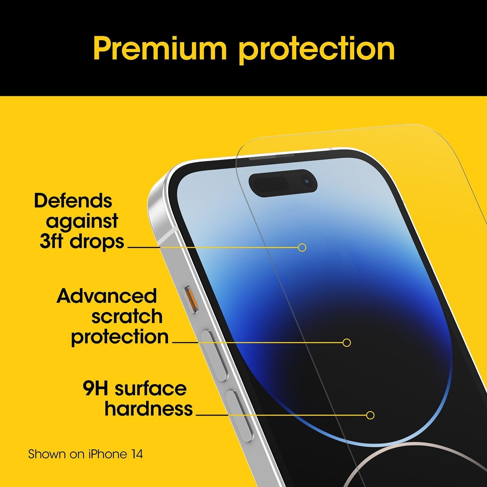 iPhone 15 Pro Max Premium Glass Screen Protector