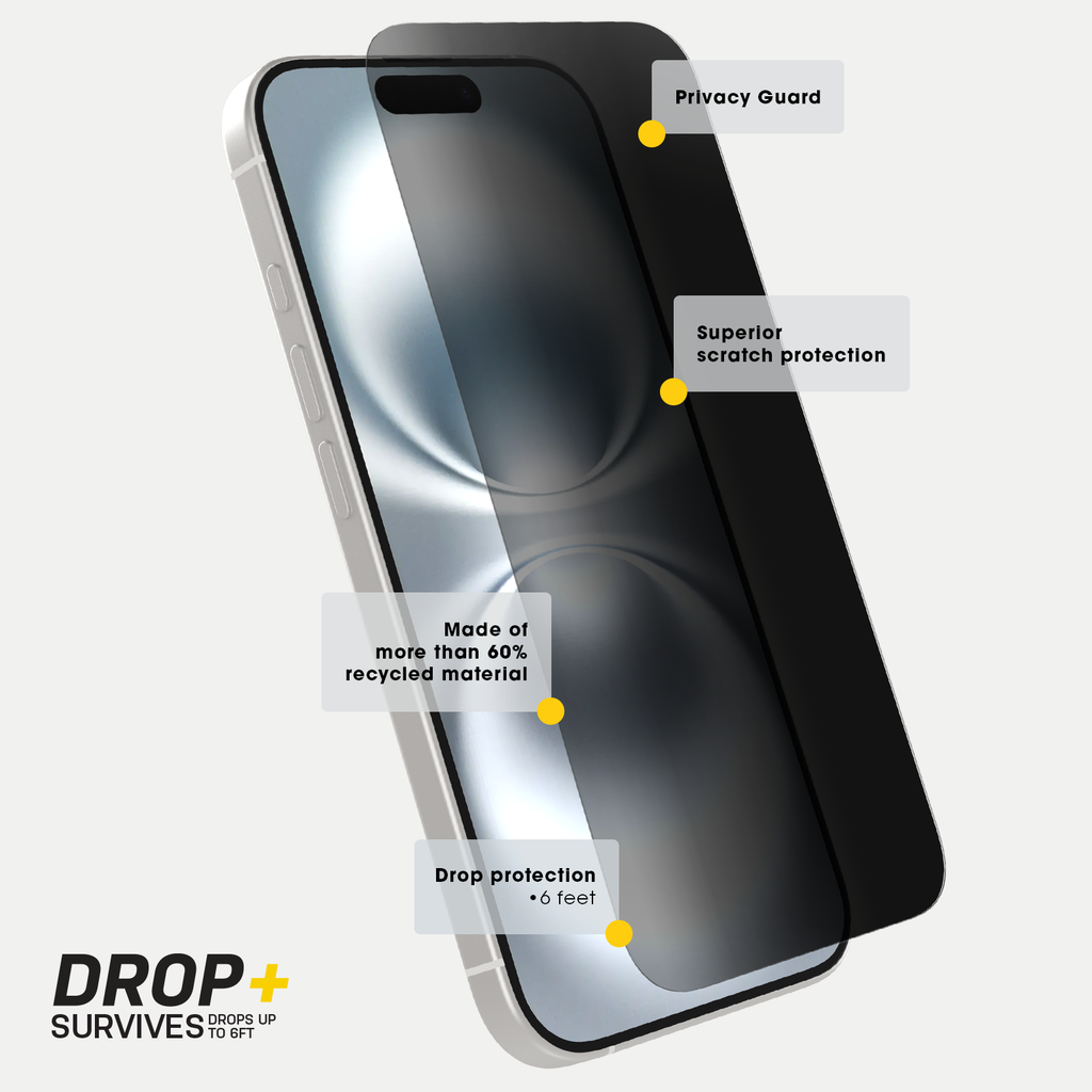 iPhone 16 Pro Max Premium Pro Glass Blue Light Screen Protector