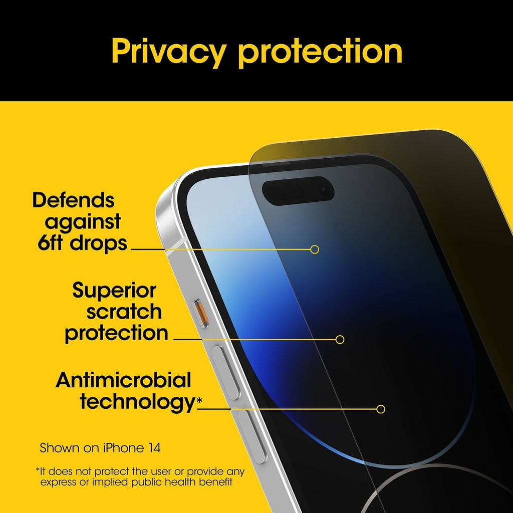 iPhone 15 Plus Premium Pro Glass Blue Light Screen Protector