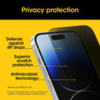 iPhone 15 Pro Premium Pro Glass Blue Light Screen Protector