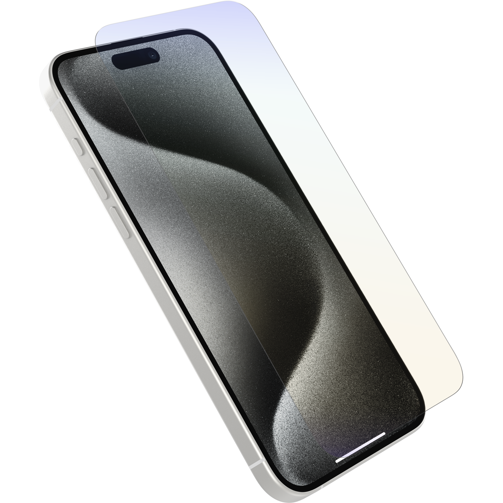 iPhone 15 Pro Max Premium Pro Glass Blue Light Screen Protector
