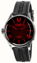 U-Boat Men's Watch Darkmoon 40 Red Glass Black