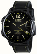 U-Boat Men's Watch Capsoil Doppiotempo 55mm Black Rehaut