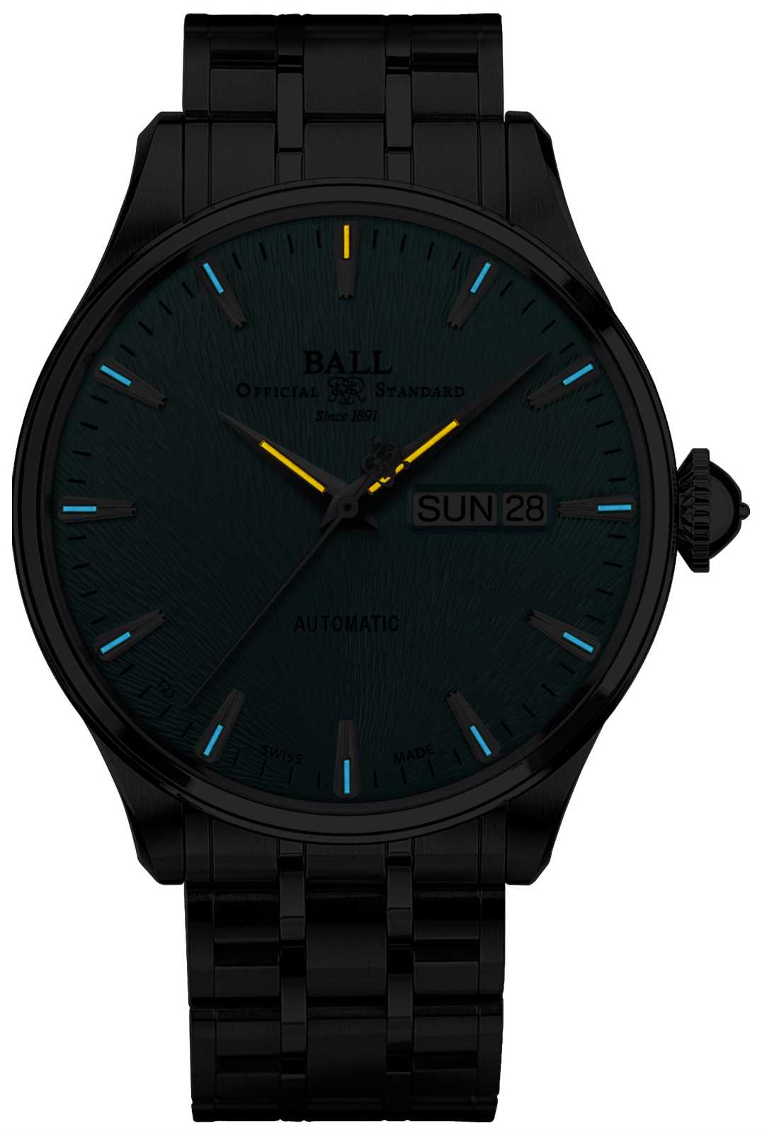 Ball Trainmaster Eternity Ice Blue Watch