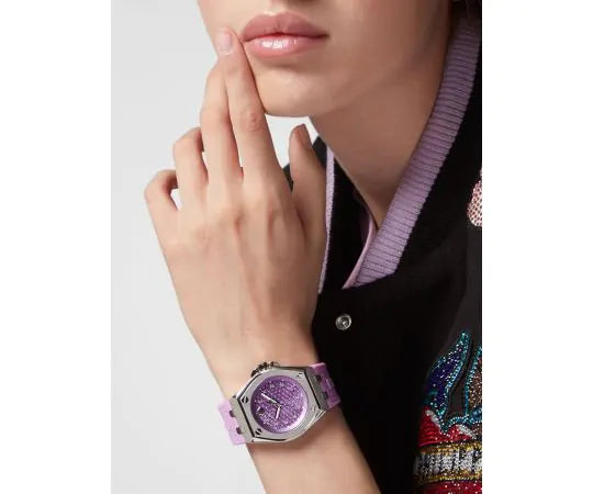 Philipp Plein Watch Extreme Lady Lilac
