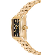 Philipp Plein Ladies Watch Offshore Square Black Gold