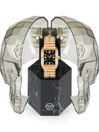 Philipp Plein Ladies Watch Offshore Square Black Gold